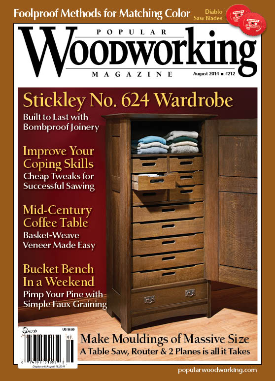 Popular Woodworking Magazine August 2014 Digital Edition