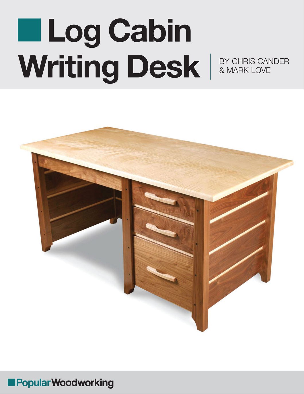Log Cabin Writing Desk Project Download