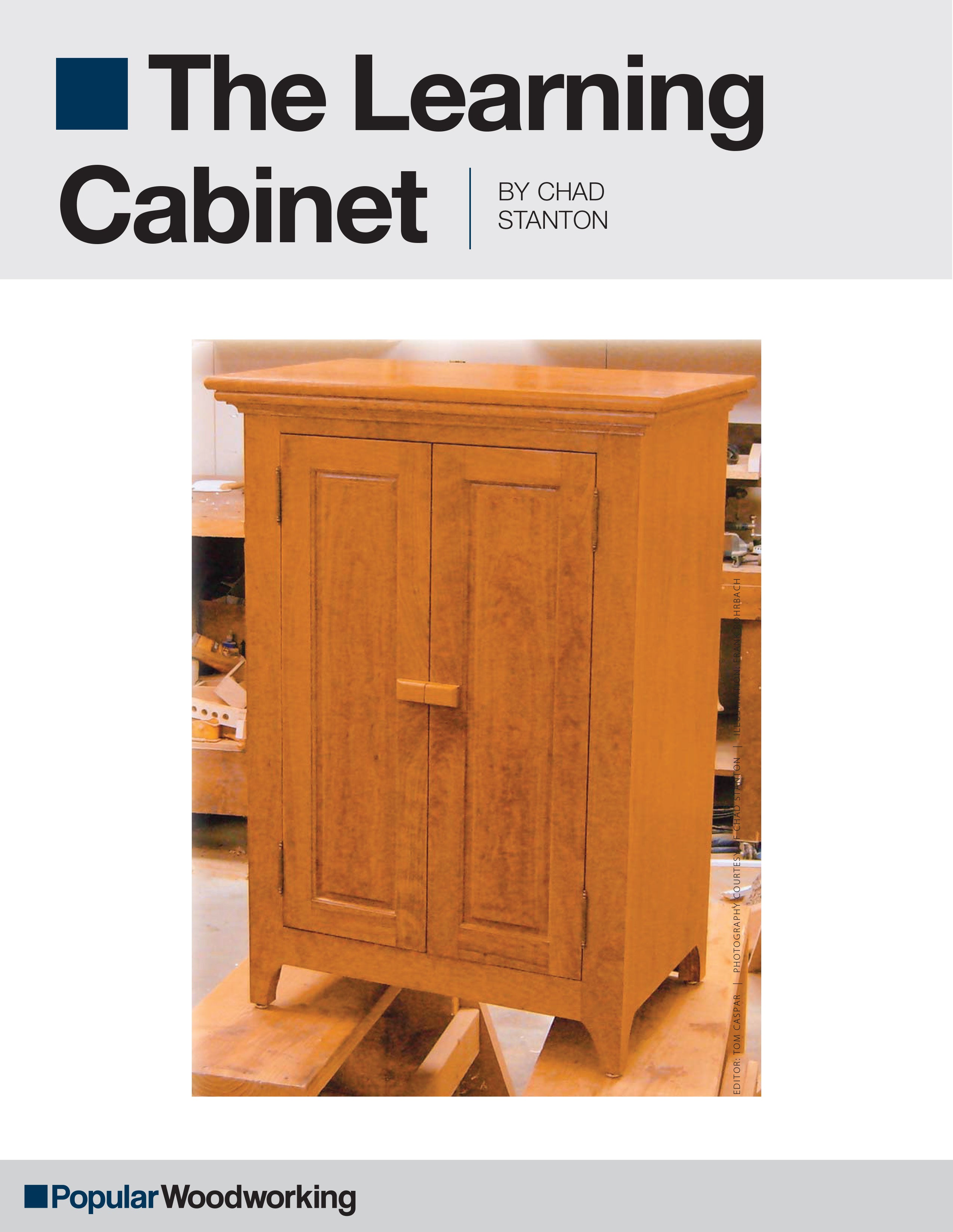 The Learning Cabinet Project Download – Popular Woodworking