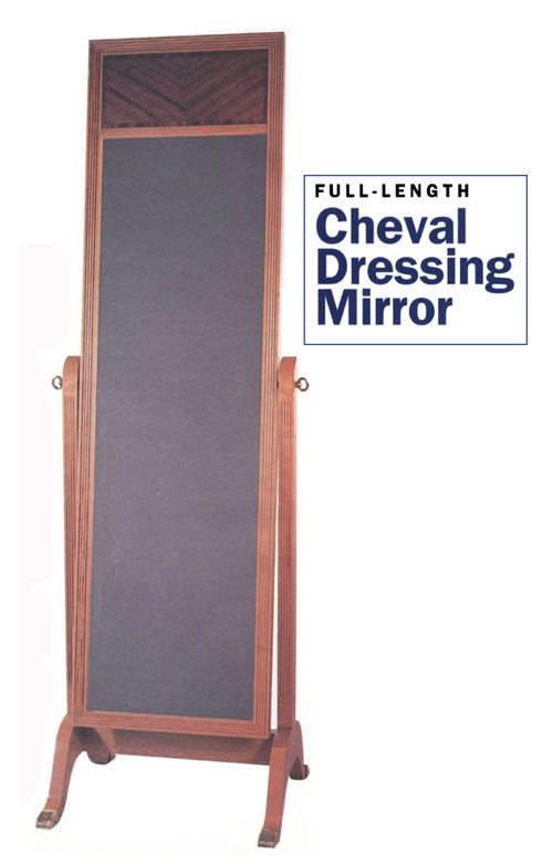 Full-Length Cheval Dressing Mirror Project Download – Popular Woodworking