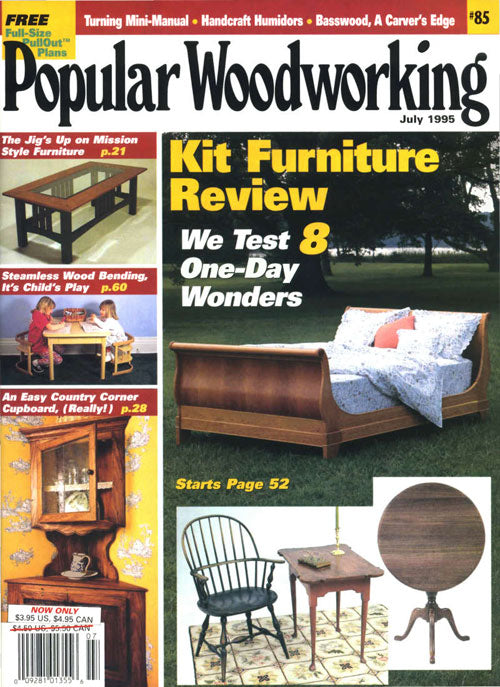 Popular Woodworking Magazine July 1995 Digital Edition