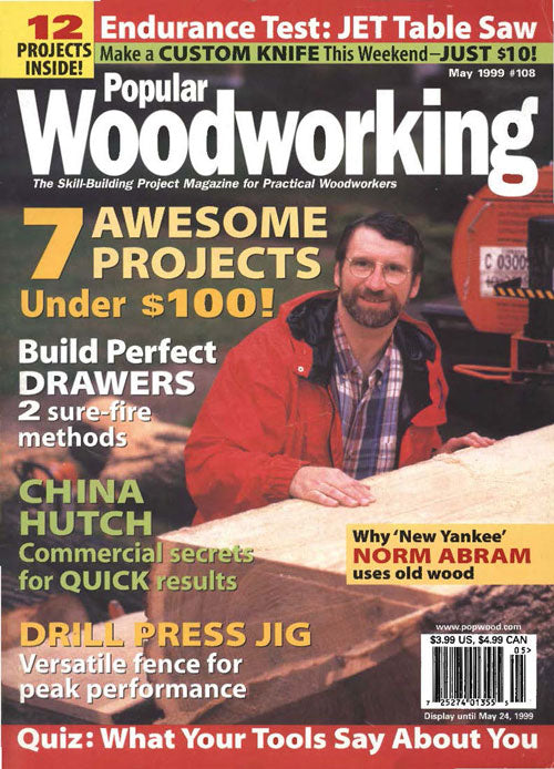 Popular Woodworking Magazine May 1999 Digital Edition