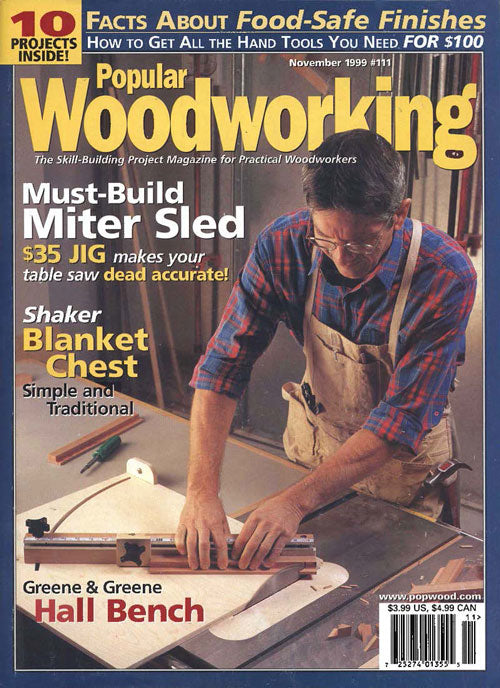 Popular Woodworking Magazine November 1999 Digital Edition