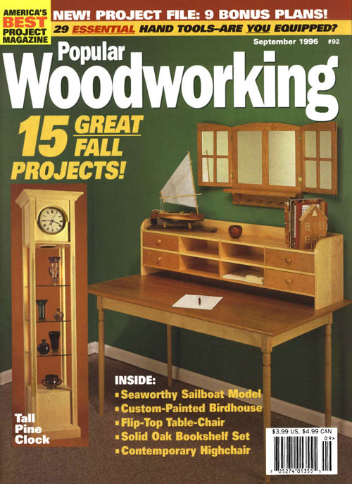 Popular Woodworking Magazine September 1996 Digital Edition