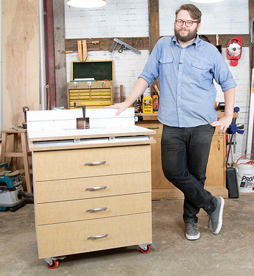 Building a Deluxe Sliding-Top Router Table Video Download
