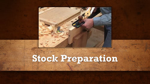 Intro to Hand Tools: Stock Preparation Video Download