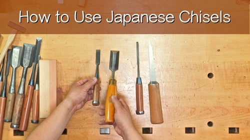 How to Use Japanese Chisels Video Download