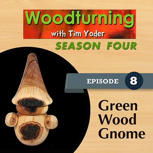 Woodturning with Tim - Green Wood Garden Gnome Video Download