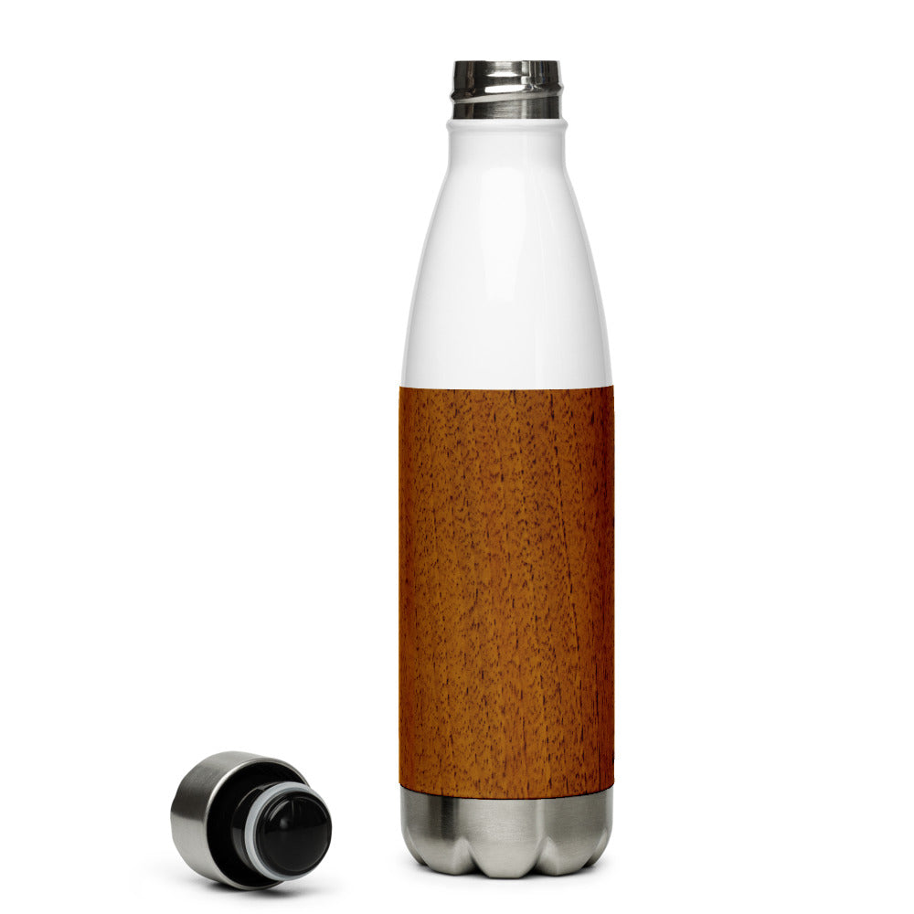Stainless Steel Water Bottle - Mahogany