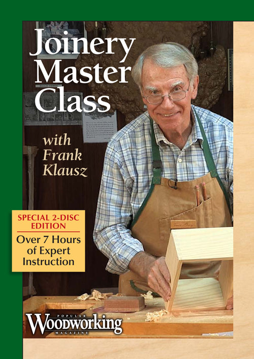 Joinery Master Class with Frank Klausz