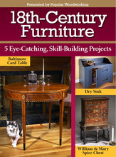 Load image into Gallery viewer, 18th Century Furniture 5 Projects Download
