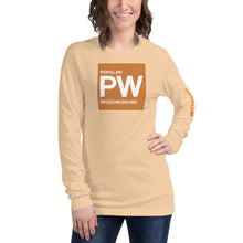Load image into Gallery viewer, Popular Woodworking Square Logo Long Sleeve T-Shirt
