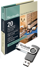 Load image into Gallery viewer, Woodsmith Time-Life Woodworking Book Collection USB Drive
