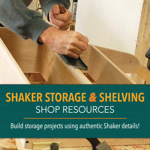 Shaker Storage & Shelving Shop Resources Collection