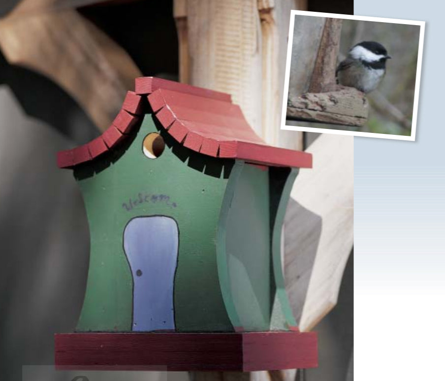 Chickadee Cottage Birdhouse Project Download